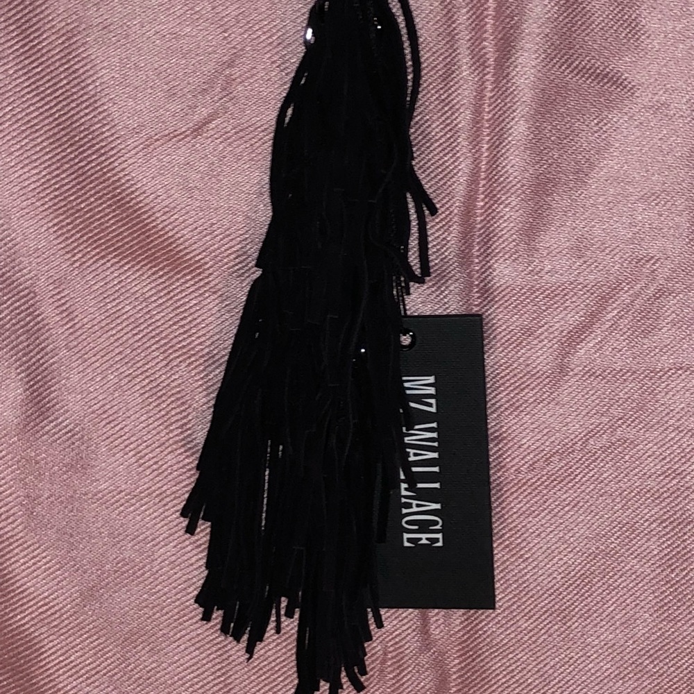 MZ Wallace damson nubuck Jerry tassel